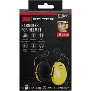 3M Peltor sisakos fülvédő, sárga H510P3E-1 kép