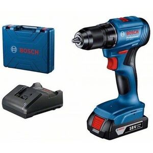 Bosch Professional 06019K3001 GSR 185-LI akkus fúró + koffer (1 × 2, 0 Ah) kép