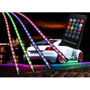 Escape6 Flexibilis LED neon szett + innovatív távirányító, sokszínű kép