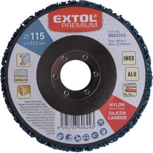 EXTOL PREMIUM 8803353 karbid néger csiszolókorong 115mm x 14mm kép