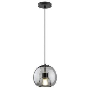 Rabalux 72132 CAMEO Függeszték, fekete / füstszín, 20 cm kép