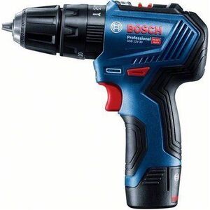 Bosch Professional 06019G9101 GSB 12V-30 akkus ütvefúró + bitkészlet (2 × 2 Ah) kép