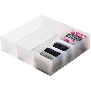 3 darabos kis átlátszó Optimo tömörítő készlet, 30 x 10, 5 x 8 cm kép