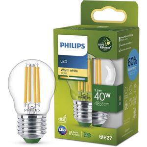 Philips LED 40 W, P45, E27, 2700 K, CL UE SRT4 kép