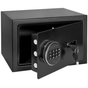 Rebel RB-7002 elektronikus széf PIN-kóddal, riasztóval és vészkulcsokkal, 12 l, fekete kép