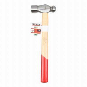 KREATOR KRTH90806 Bádogos kalapács acélfejjel és fanyéllel, 450 g kép