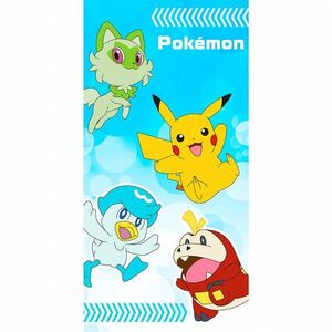 CARBOTEX Törölköző - Pokémon Szerezd meg mind, 70×140 cm kép
