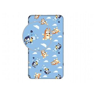 Jerry Fabrics lepedő, Bluey 004, 90 × 200 × 25 cm kép