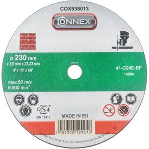 CONNEX Vágókorong kő 230 mm, vastagság 3 mm kép