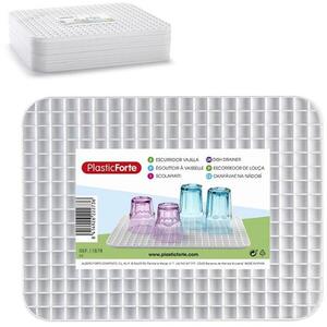 PLASTIC FORTE 135100500 műanyag edényszárító rács, 39 × 30 × 1 cm kép