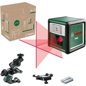 BOSCH Quigo akkumulátoros keresztlézer, MM 2 univerzális bilincs, 0.603.663.5Z0 (2× AAA) kép