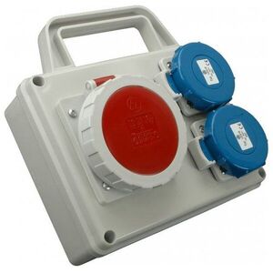 SEZ-CZ Praktik Elosztódoboz, IP67, 1×1643, 2×230 V, tartóval kép
