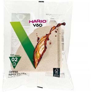 Hario papírfilter V60-02, nem fehérített, 100 darab kép
