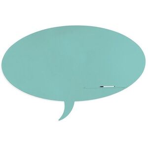 ROCADA Skin Shape Talk 6440-6027, keretmentes, gondolatbuborék forma, 115 x 75 cm - RAL 6027 világoszöld kép