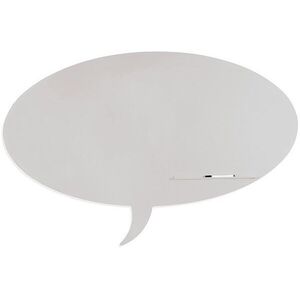 ROCADA Skin Shape Talk 6440-7035, keretmentes, gondolatbuborék forma, 115 x 75 cm - RAL 7035 világosszürke kép