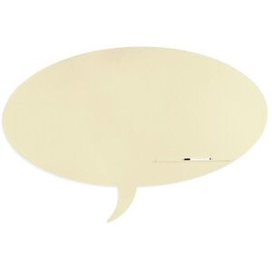 ROCADA Skin Shape Talk 6441-1013, keretmentes, gondolatbuborék forma, 150 x 100 cm - RAL 10 osztrigafehér kép