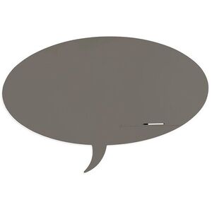 ROCADA Skin Shape Talk 6441-7039, keretmentes, gondolatbuborék forma, 150 x 100 cm - RAL 7039 kvarcszürke kép