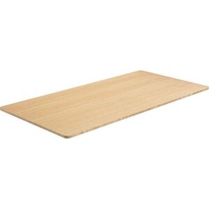 AlzaErgo Tabletop 160×80 cm, bambusz, lekerekített kép