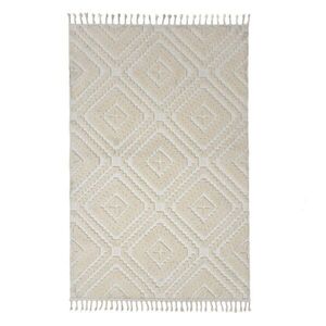 Krémszínű szőnyeg 160x230 cm – Flair Rugs kép