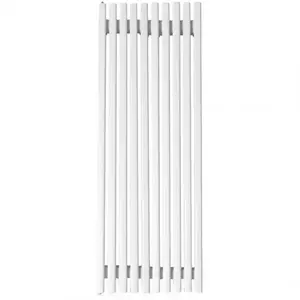 Fürdőszoba radiátor Lazur LA160/54 D5 1600x540 mm fehér kép