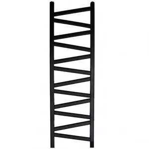 Fürdőszoba radiátor Mix Kalipso Mk 140/30 1400x300 mm fekete kép