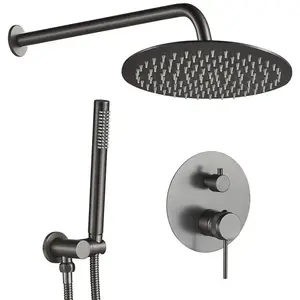 Zuhanyszett Rea rejtett Lungo Grip titán + BOX kép