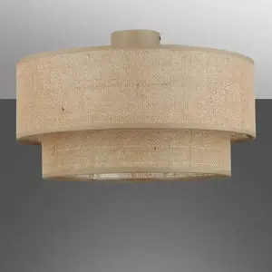 Lámpa DUO 11754 MINI JUTA 1XE27 kép