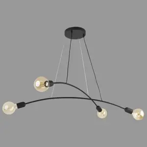 Lámpa Helix black 2724 LW4 kép