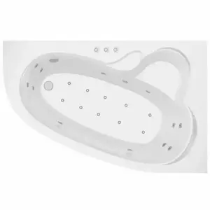 Hidromasszázs kád Madura 160/105 P 12DW+10DP pneumatikus vezérlés kép