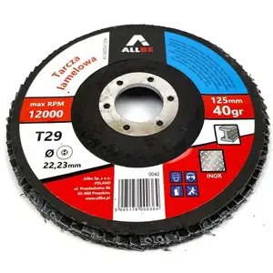 Lamellás csiszolókorong fémhez 125 mm P40 kép