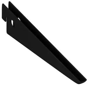 U-tartó 170 mm fekete matt kép
