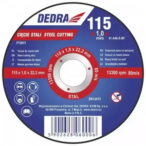 Kővágó tárcsa 115x1, 5x22, 2 kép