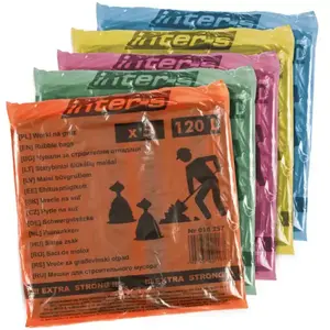 Szemetes zsákok 120 l. 700x1100 5szett. kép