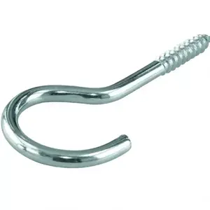 Csavarozható horog horganyzott. 80x5, 2mm kép