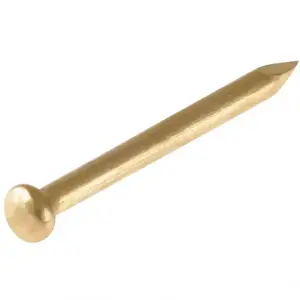 Lapos fejű huzalszeg sárgaréz 2, 0x25mm kép