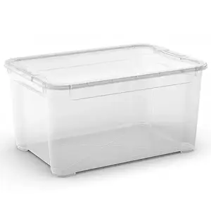 Tartály fedővel 47l 254724 átlátszó kép