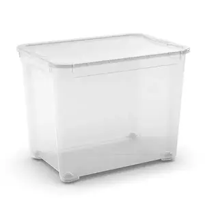 Tartály fedővel 70l 254725 átlátszó kép