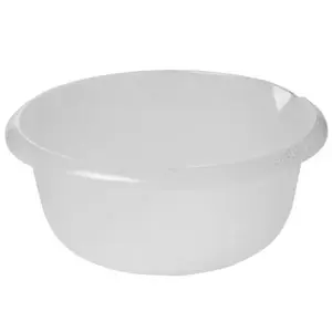 Kerek tál kiöntővel Natural transpa. 32x13 6l 001 kép