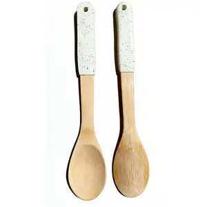 Kanál bambusz nyél fehér 32*6cm ut04232bs17 kép