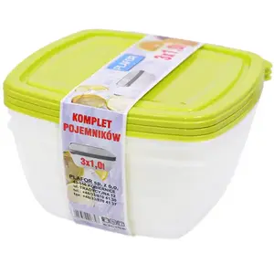 Ételtároló készlet 3x1l 670-00 kép