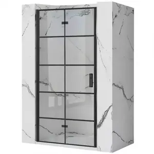 Zuhanyajtó Molier 80x190 black Rea K8537 kép
