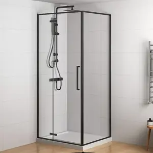 Zuhanykabin Etna 100x80 black kép