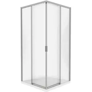 Zuhanykabin négyzet Eter 80x80x190 króm kép