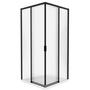 Zuhanykabin négyzet Eter 90x90x190 black kép