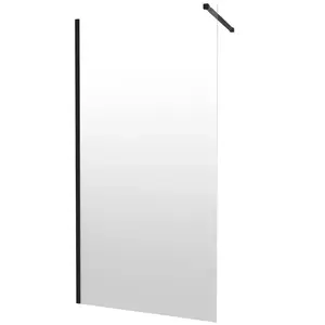 Zuhanyfal Walk-In Zum 100x195 black kép