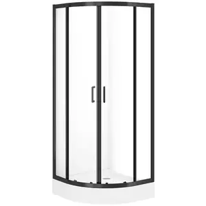 Zuhanykabin Brasco 80x80x190 black S168-003 kép
