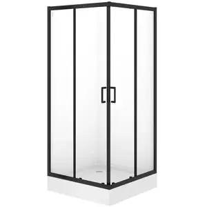 Zuhanykabin Brasco 90x90x190 black S168-008 kép
