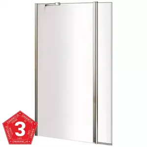 Zuhanyfal Walk-In (60+30)x195 CZ CHR kép