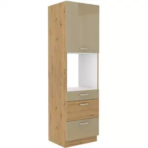 Konyhaszekrény Artisan cappuccino 60DPS-210 3S 1F kép