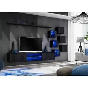 Nappali Bútor Switch Xxi Fekete kép